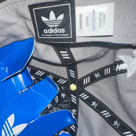 Adidas RELAXED STRAP-BACK HAT gray - Picture 9 of 10